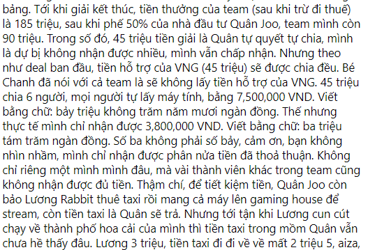 Tốc Chiến: Vigoss tố đội tuyển GameHome lừa đảo, nợ lương và bỏ đói tuyển thủ - ảnh 3