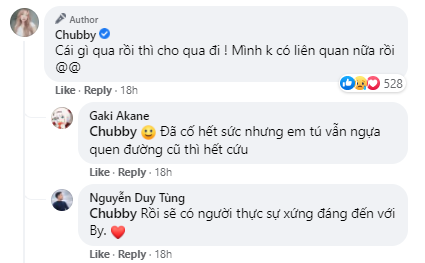 Chubby cho biết cô không liên quan gì tới streamer Sena