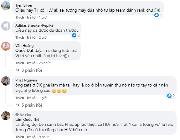 Fan không mấy bất ngờ trước quyết định sa thải hai HLV Daeny và Zefa