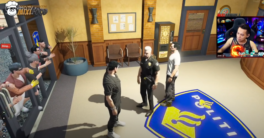 GTA V: PewPew ăn trộm xe của Độ Mixi và bị đấm 'không trượt phát nào' - Ảnh 8