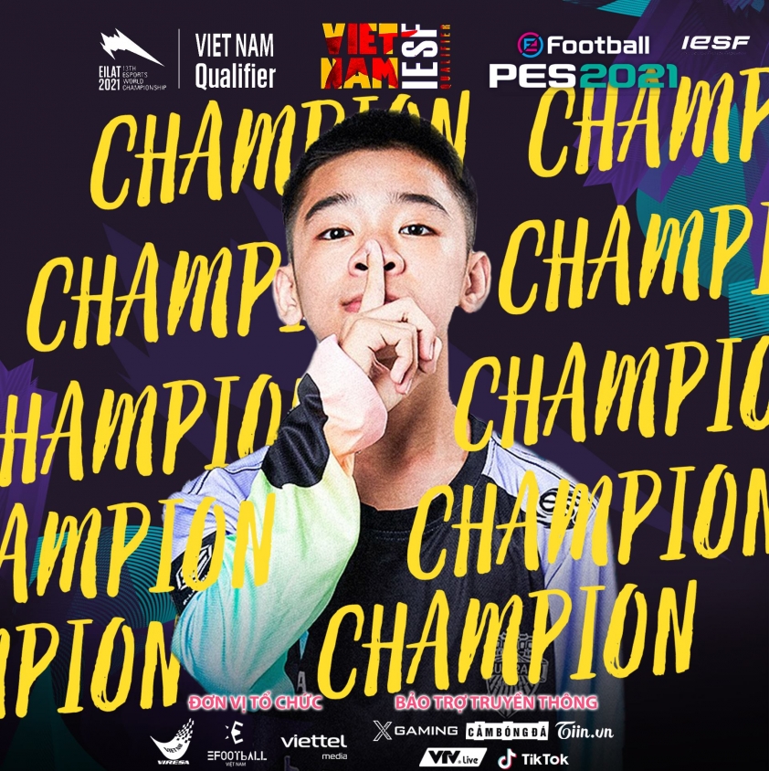 Thần đồng Lê Hà Anh Tuấn lên ngôi vô địch PES IeSF VIỆT NAM 2021 70114