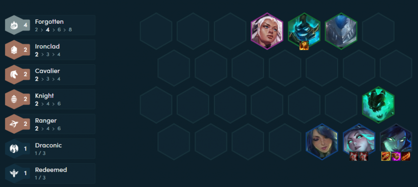 Đội hình Vayne Suy Vong tiêu chuẩn ở level 7