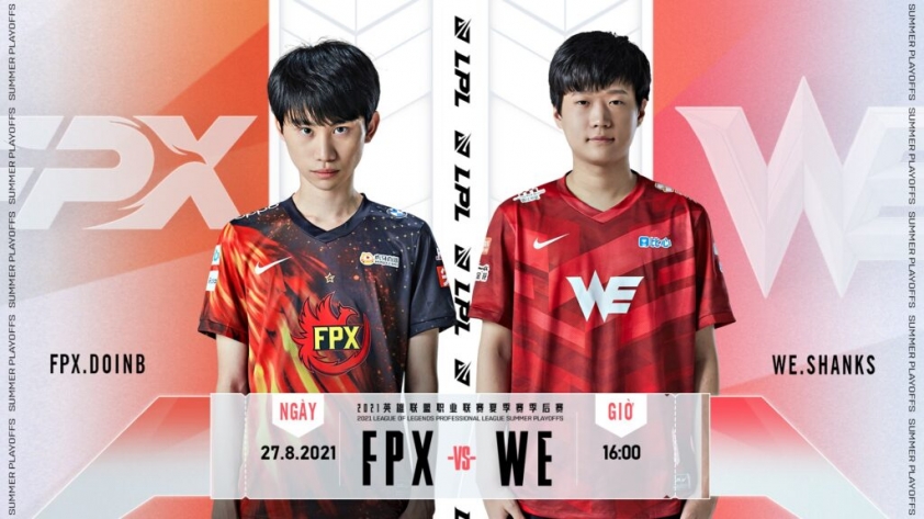 Kết quả Playoffs LPL: FPX hủy diệt WE, thẳng bước tới CKTG 2021