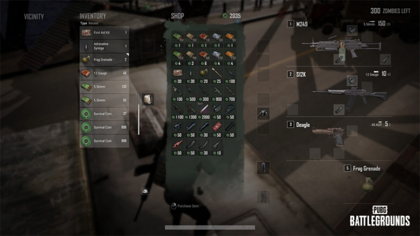 Bộ trang bị khởi đầu trong PUBG rất phèn, nên bạn cần mua sắm nhiều đấy