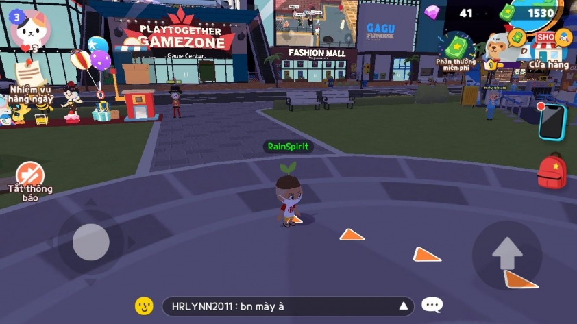 Tự động tìm đường tới cửa hàng câu cá trong game play together