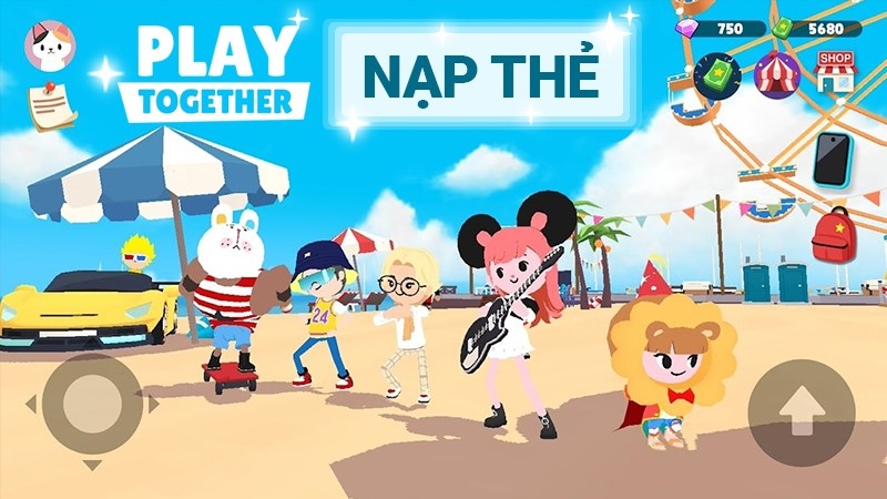 cách nạp thẻ trong Play Together một cách an toàn và bảo mật nhất.