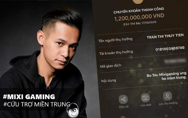 tộc trưởng ủng hộ đồng bào miền Trung thông qua ca sĩ Thủy Tiên