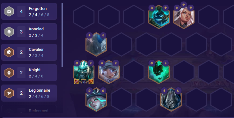 Đội hình Draven Suy Vong