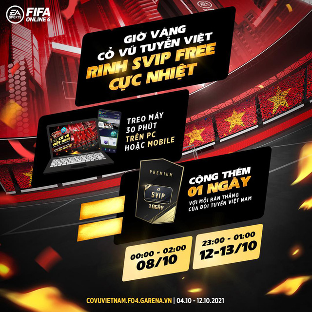 FO4 ra mắt sự kiện cổ vũ ĐTQG Việt Nam tại WC 2022, tặng free hàng loạt cầu thủ 80447