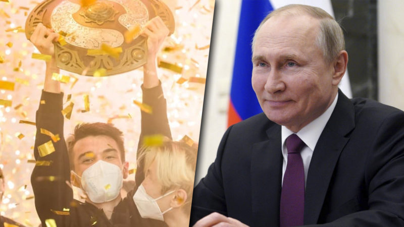 Tổng thống Nga Putin gửi lời chúc mừng tới nhà đương kim vô địch TI10 - Team Spirit 82468