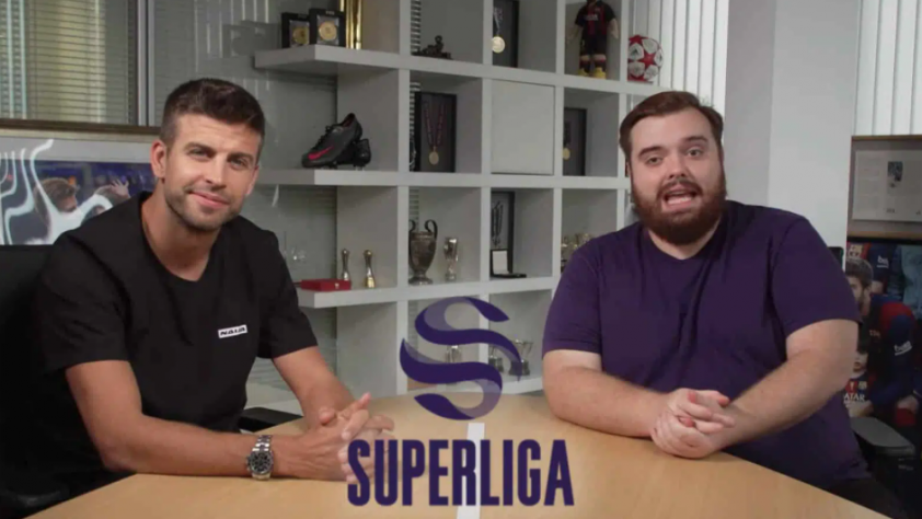 Cầu thủ Gerard Piqué và streamer Ibai Llanos