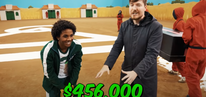 Người thắng cuộc nhận 456.000 USD từ MrBeast