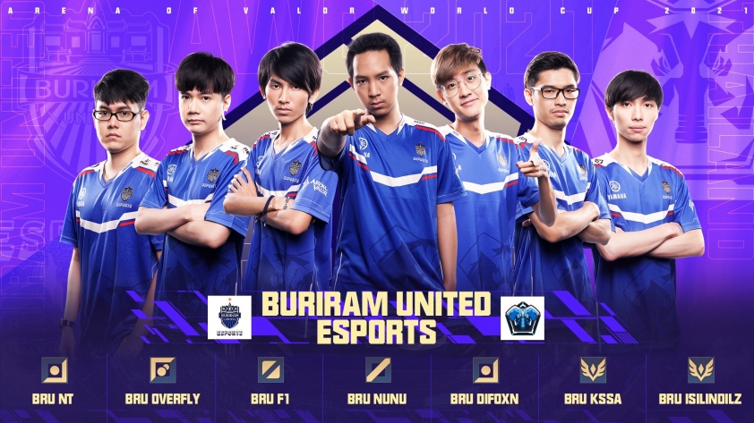 Buriram United Esports lên ngôi vô địch AIC 2021 Liên Quân Mobile 2