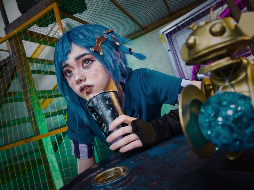 Ngắm màn cosplay Jinx xuất sắc nhất từ trước tới nay của Tiktoker Tiểu Nhu 97669