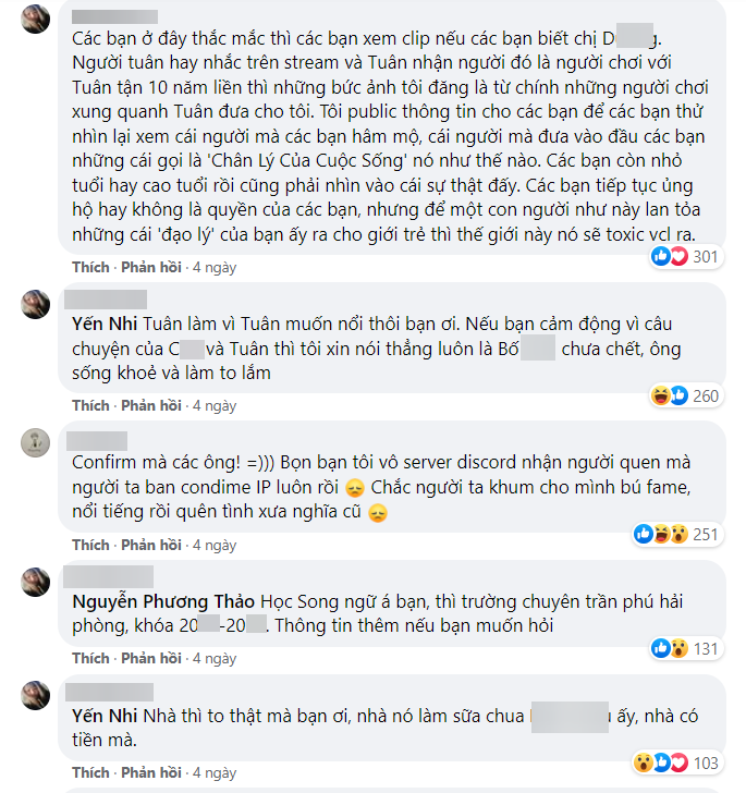 Antifan hé lộ thông tin về tuổi thật của Tuna và các nhân vật trong video của anh
