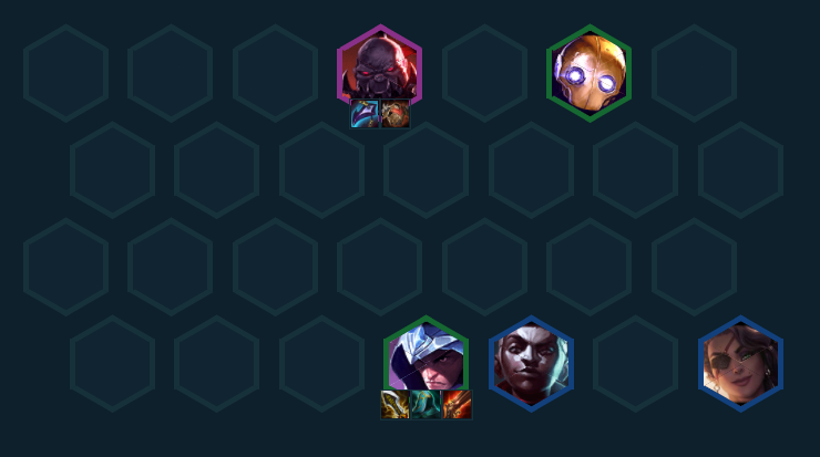 Top 3 đội hình leo rank tốt nhất phiên bản DTCL 12.1 103103
