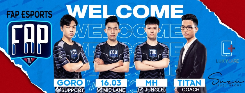 Đội hình chính thức của FAP Esports tại ĐTDV Mùa Xuân 2022 104690