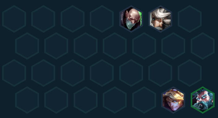Đội hình Orianna Chén Thánh đầu trận