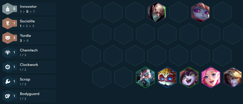 Hướng dẫn chơi đội hình Heimerdinger Reroll giữa game
