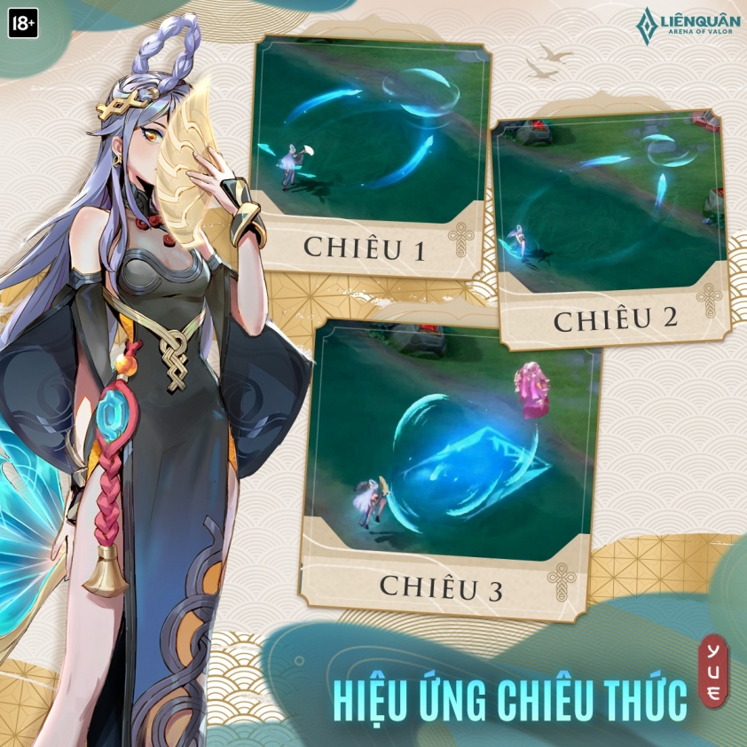 Cách chơi Yue trong Liên Quân: bảng ngọc, nâng chiêu và lên đồ 106526
