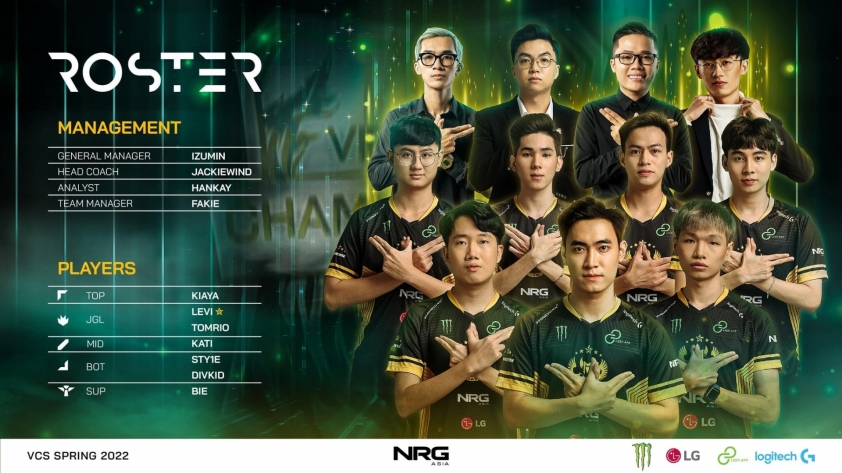 Đội hình GAM Esports tham dự giải đấu VCS Mùa Xuân 2022-109482