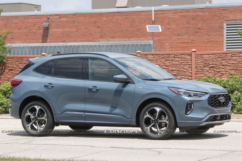Ford Escape 2023 lộ diện 'trần trụi', thiết kế trẻ trung, thời thượng hơn, khiến khách Việt tiếc 'hùi hụi' 162782