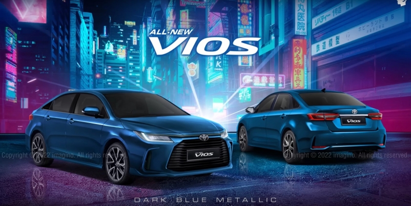 Sedan 'quốc dân' Toyota Vios 2023 lộ diện, thiết kế hòa trộn Corolla Altis và Camry, ra mắt 9/8 168173