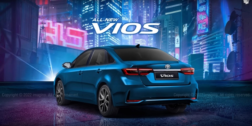 Sedan 'quốc dân' Toyota Vios 2023 lộ diện, thiết kế hòa trộn Corolla Altis và Camry, ra mắt 9/8 168176