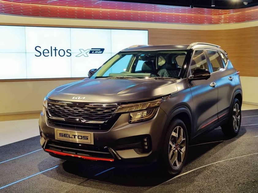 Kia Sonet 'nhá hàng' phiên bản thể thao X-Line 2023 'cực cháy', đe nẹt Toyota Raize 175493