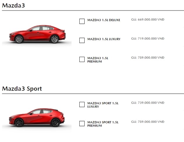 Giá Mazda 3 cao nhất chỉ còn 789 triệu đồng, do phiên bản 2.0L đã bị 'khai tử' tại Việt Nam 185092