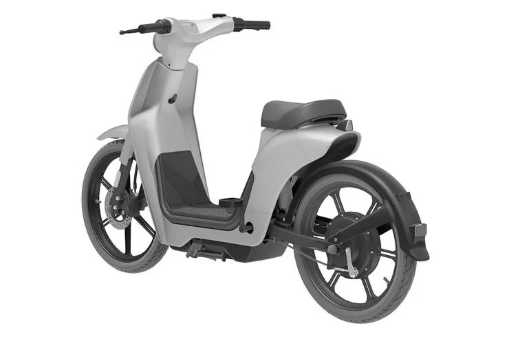 Honda Super Cub phiên bản thuần điện lộ diện, thiết kế rất lạ nhưng cũng rất quen 208316