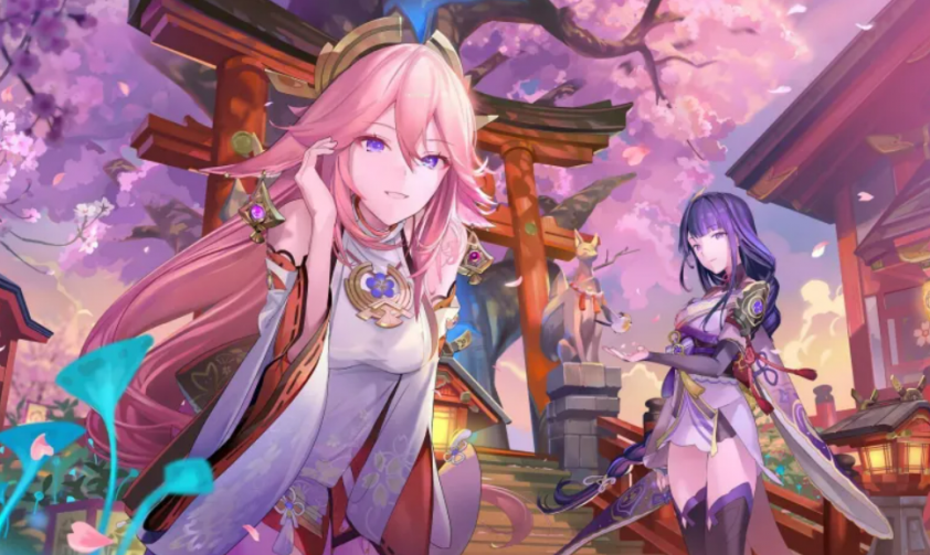 Hai cô vợ quốc dân Yae Miko và Raiden Shogun cùng góp mặt trong banner phiên bản 2.5