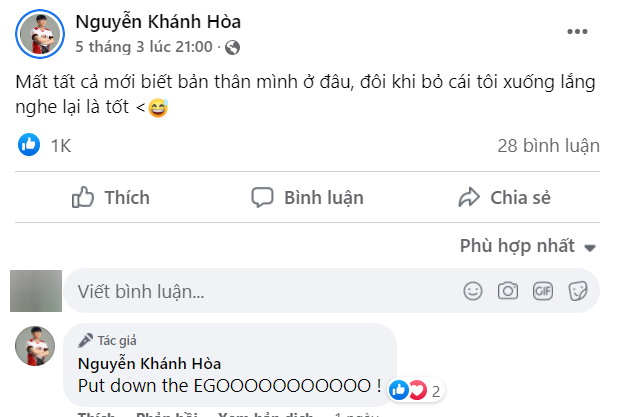 EGO thừa nhận mình đã mất tất cả