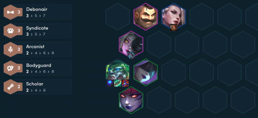 Đội hình Brand Thanh Lịch / Brand Reroll DTCL Mùa 6.5