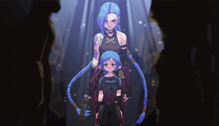 Ngắm màn cosplay bộ đôi 'bố con' Jinx và Silco trong Arcane 118894
