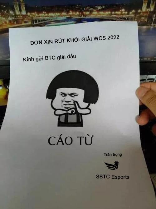 Nước đi này có lẽ ban tổ chức WCS cũng chẳng thể nào ngờ