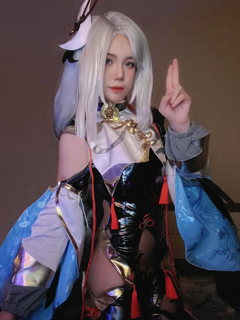 Nữ game thủ Việt gây ấn tượng khi cosplay Shenhe trong Genshin Impact 122374