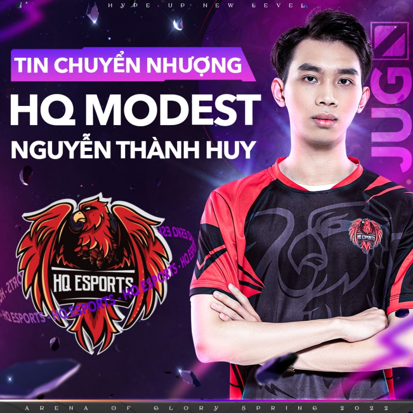 Modest sẽ là làn gió mới cho khu vực rừng của HQ Esports