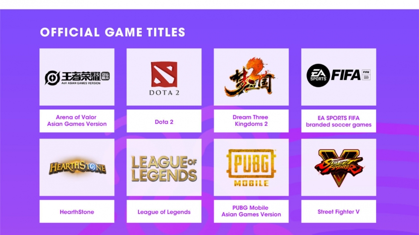 8 môn eSports thi đấu tại ASIAD 2022