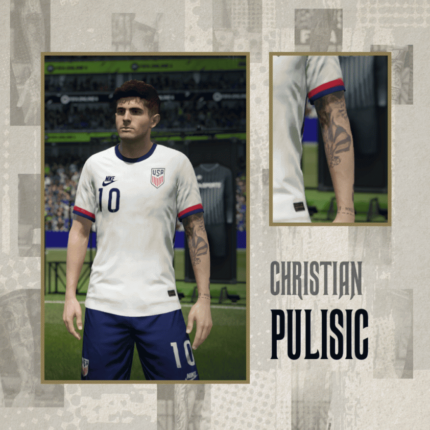 FIFA Online 4 cập nhật hình xăm cho 23 cầu thủ trong game 125090