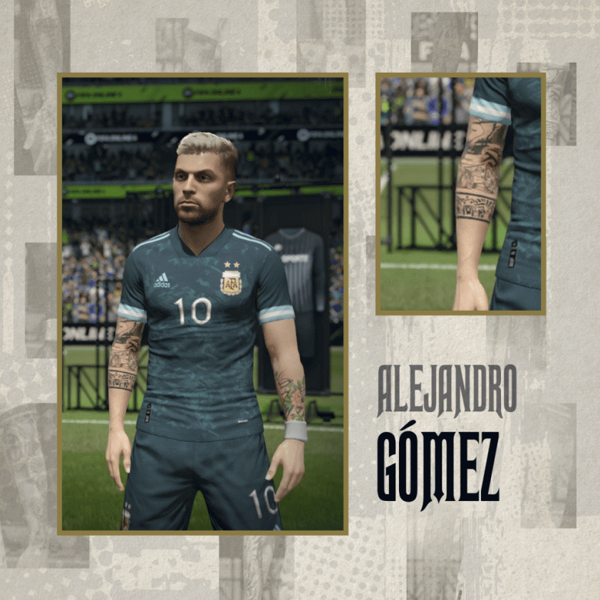 FIFA Online 4 cập nhật hình xăm cho 23 cầu thủ trong game 125095