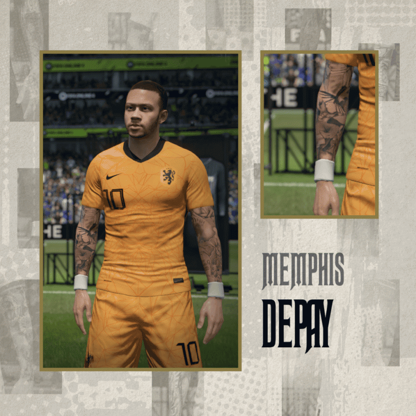FIFA Online 4 cập nhật hình xăm cho 23 cầu thủ trong game 125098