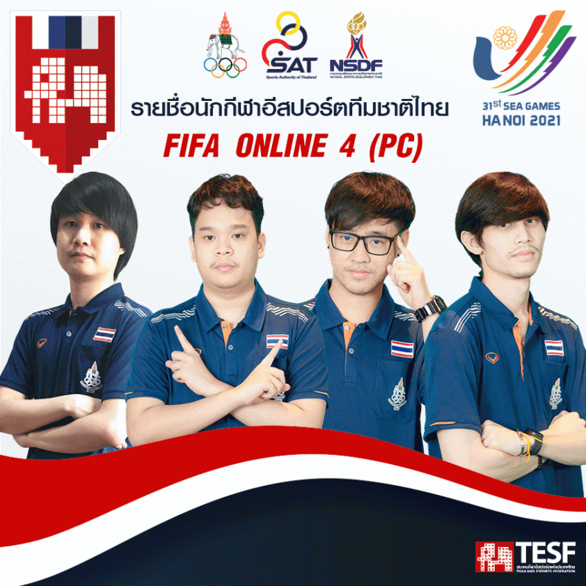 Đội hình FIFA Online 4 Thái Lan dự SEA Games 31