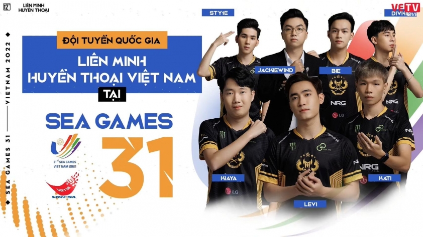 GAM Esports đại diện cho Việt Nam tại SEA Games 31 LMHT