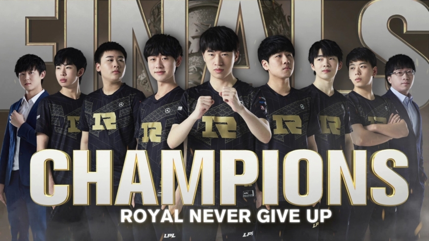 Royal Never Give Up vô địch LPL Mùa Xuân 2022