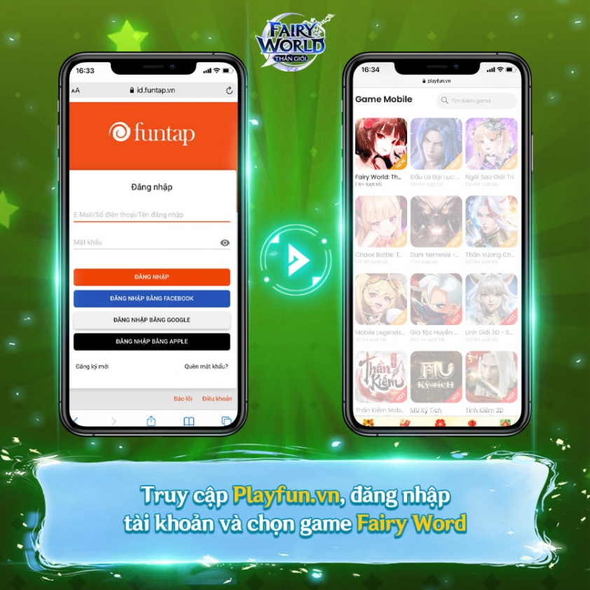 Code Code Fairy World: Thần Giới Funtap mới nhất và cách nhập 131506