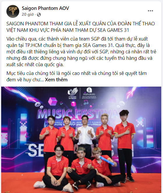 SGP cho biết họ sẽ quyết tâm giành huy chương về cho tổ quốc