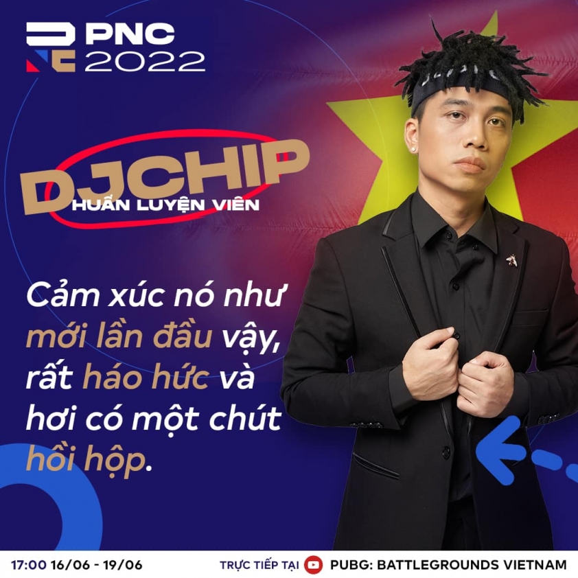 Streamer DJ Chip trở thành HLV đội tuyển PUBG Việt Nam 132135