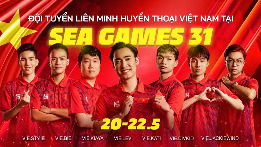 Các thành viên của đội tuyển LMHT Việt Nam