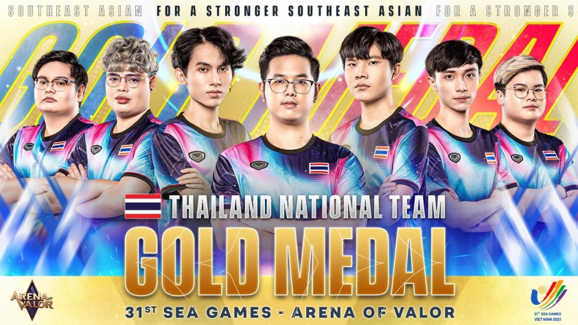 thái lan vô địch sea games 31 liên quân mobile